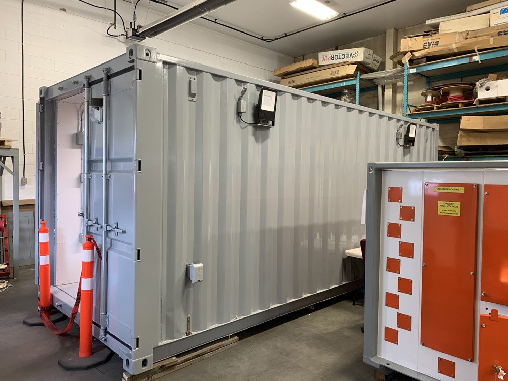 Containerized Control Enclosure by IMG